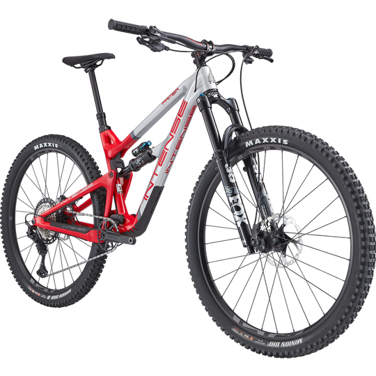 INTENSE CYCLES PRIMER 29 PRO RED/SILVER CARBON TRAIL MOUNTAIN BIKE