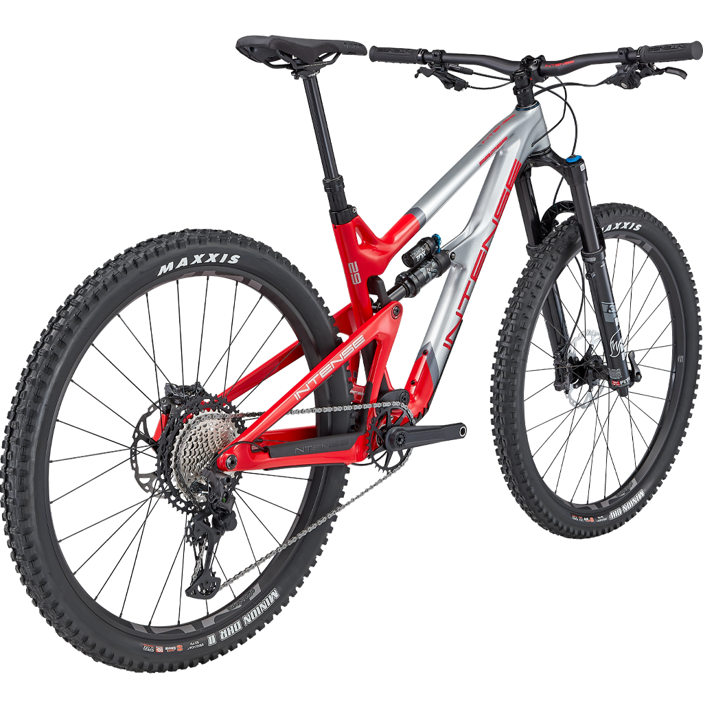 INTENSE CYCLES PRIMER 29 PRO RED/SILVER CARBON TRAIL MOUNTAIN BIKE