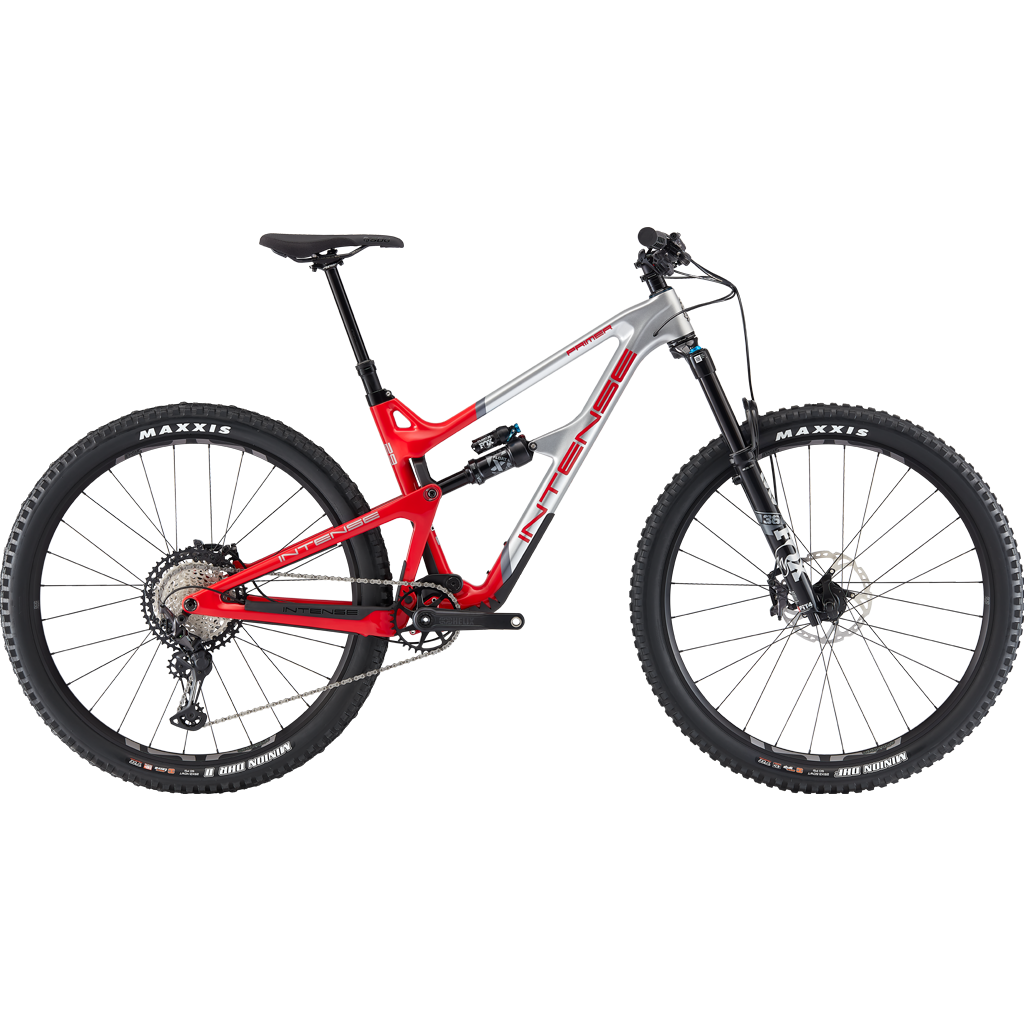 INTENSE CYCLES PRIMER 29 PRO RED/SILVER CARBON TRAIL MOUNTAIN BIKE