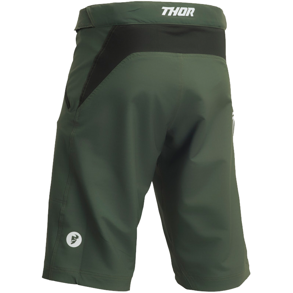 INTENSE x THOR Assist Forest Green Mountain Biking Shorts