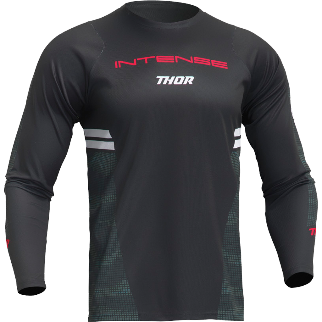 INTENSE x THOR Long Sleeve Camo Black Mountain Biking Jersey