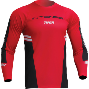 INTENSE x THOR Long Sleeve Red/Black Mountain BikingJersey