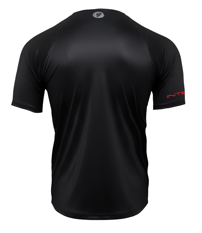 INTENSE x THOR Assist Short Sleeve Jersey - CHECK Black/Grey